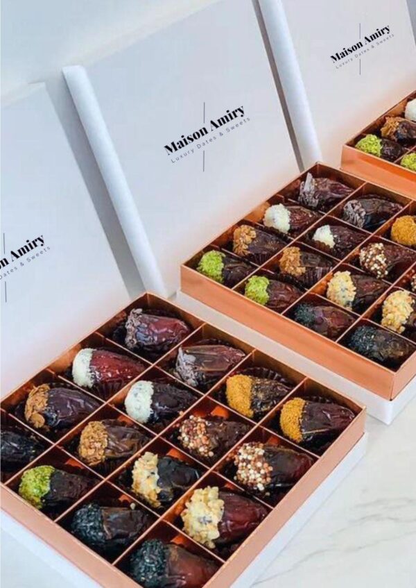 Coffret de 9 Dattes Medjool aux Pralinés – Image 5